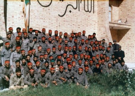 عکس دسته جمعی رزمندگان کاشمری