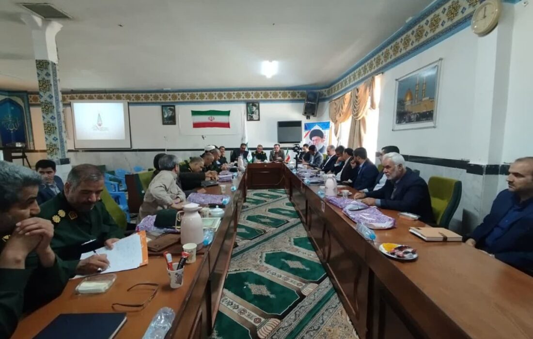 جلسه شورای راهبردی کنگره با حضور سردار قاسمی جانشین دبیرکل کنگره ۱۸ هزار شهید خراسان رضوی