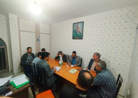 برگزاری جلسه هماهنگی وبرنامه ریزی کمیته نمایشگاه میدانی دومین کنگره ملی شهید مدرس و۱۲۲۲شهید ترشیز کهن