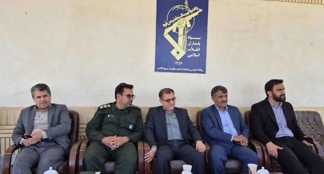 حضور میدانی مسئولین محترم شهرستان کاشمر در محل کنگره ملی شهدای ترشیز