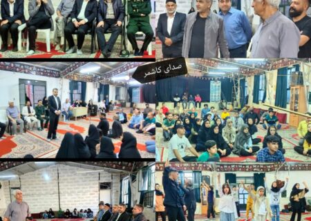 بازدید رئیس کانون بسیج هنرمندان خراسان رضوی از نمایش سروهای سهی