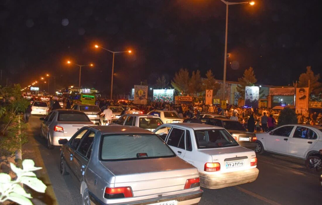 تصاویر استقبال مردم ترشیز بزرگ از نمایش بزرگ سروهای سَهی